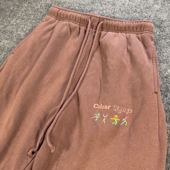 Colour Range Pants - Cabincore Colour Range Womens Graphic Sweatpants Mauve Rose Joggers Size S Comfy